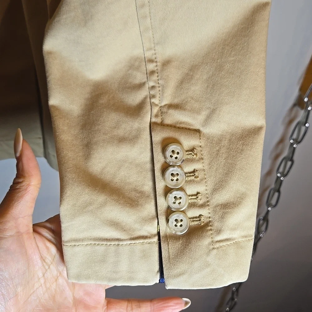 Polo Ralph Lauren Stretch Chino Suit Khaki Jacket Blazer